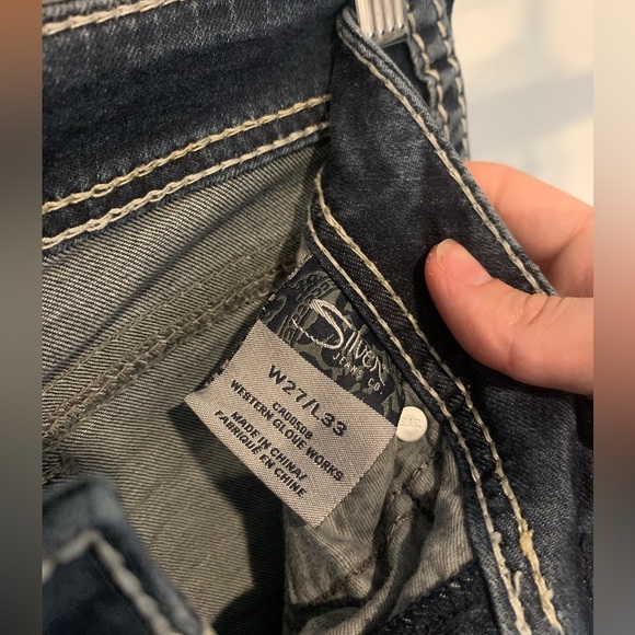 Silver Bootcut Jeans - Picture 4 of 4